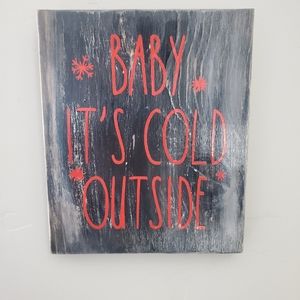 Handmade Painted Wooden Christmas Decorations